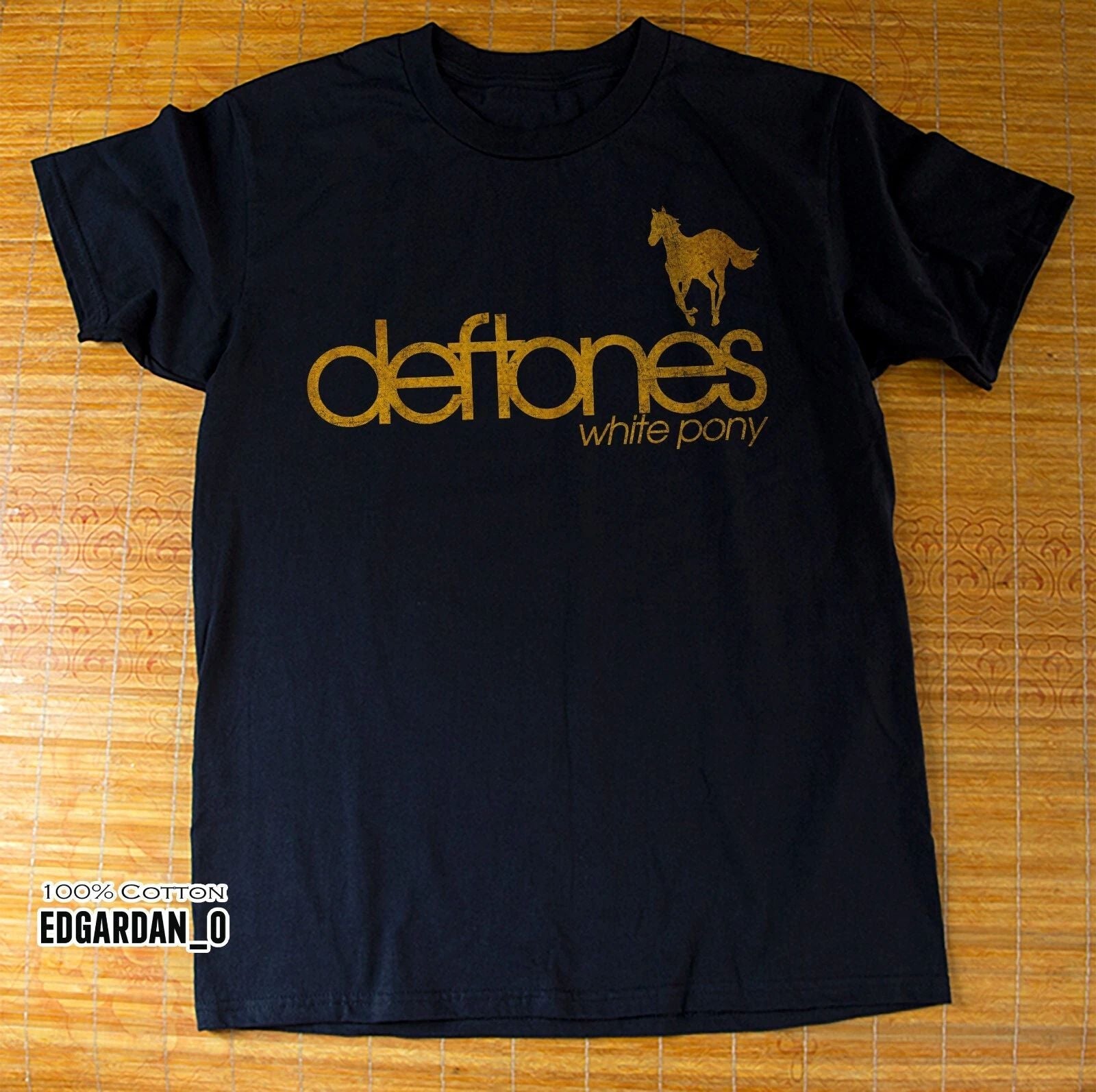 DEFTONES White Pony Yellow/White Logo Black Unisex T-shirt Size S-5XL Unisex T-shirt, Sweatshirt, Hoodie, Long Sleeve Tee - T-Shirt, Sweatshirt, Hoodie