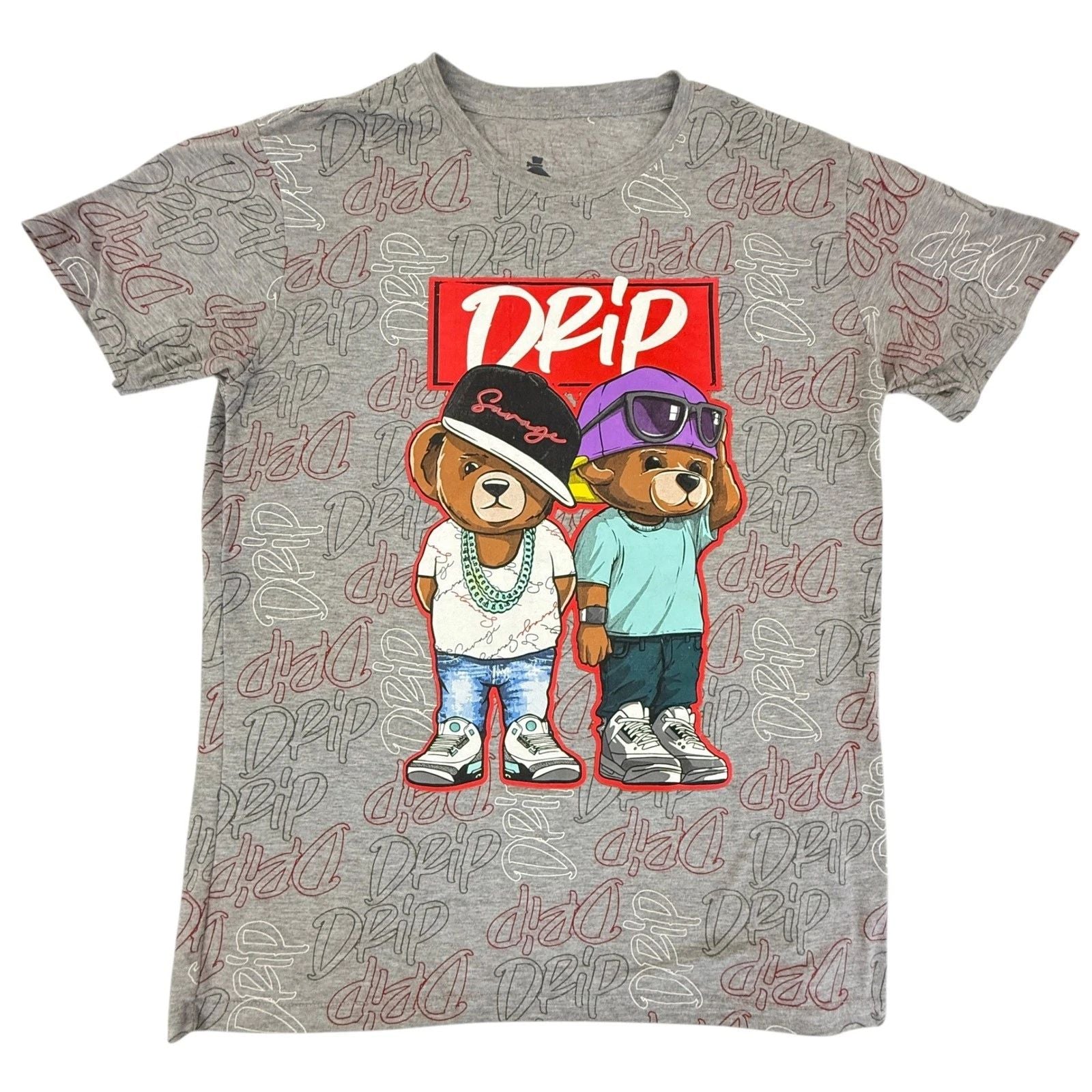 Launder Bailey Apparel Drip Graphic T-Shirt Urban Bear Streetwear Mens Large Unisex T-shirt, Sweatshirt, Hoodie, Long Sleeve Tee - T-Shirt, Sweatshirt, Hoodie