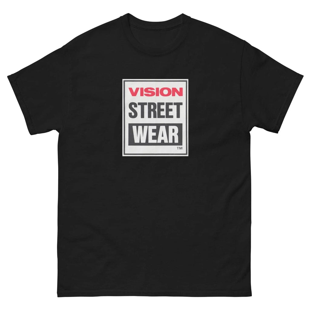 Vision street wear vintage logo t shirt 80's skateboarding tee Unisex T-shirt, Sweatshirt, Hoodie, Long Sleeve Tee - T-Shirt, Sweatshirt, Hoodie