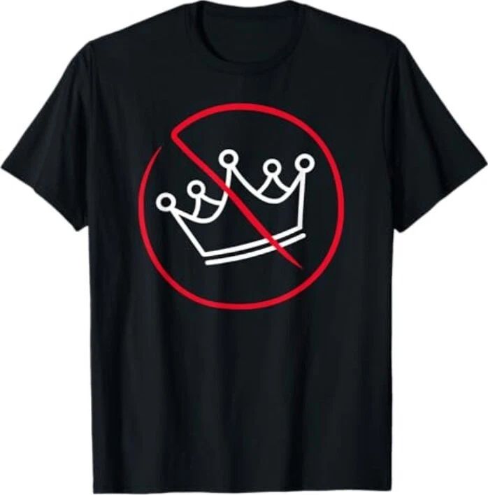 No Kings Protest Simple Drawing T-Shirt Unisex T-shirt, Sweatshirt, Hoodie, Long Sleeve Tee - T-Shirt, Sweatshirt, Hoodie
