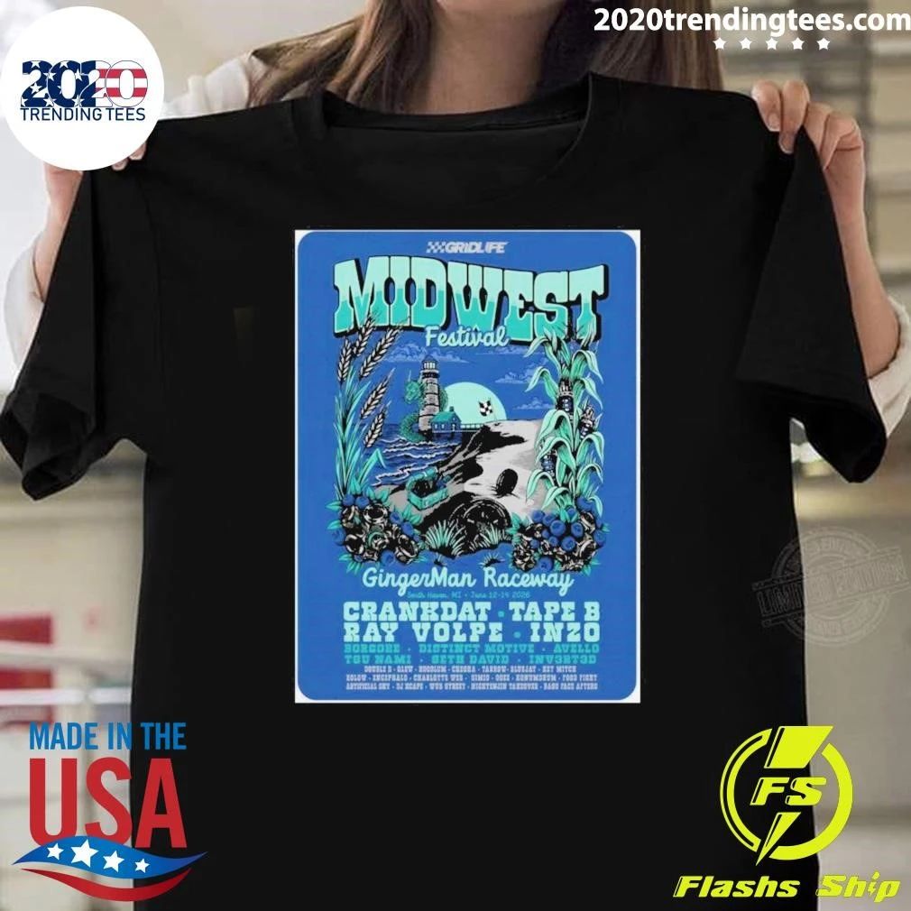 Midwest Festival June 12-14 2026 In South Haven MI Tee Shirt Unisex T-shirt, Sweatshirt, Hoodie, Long Sleeve Tee - T-Shirt, Sweatshirt, Hoodie