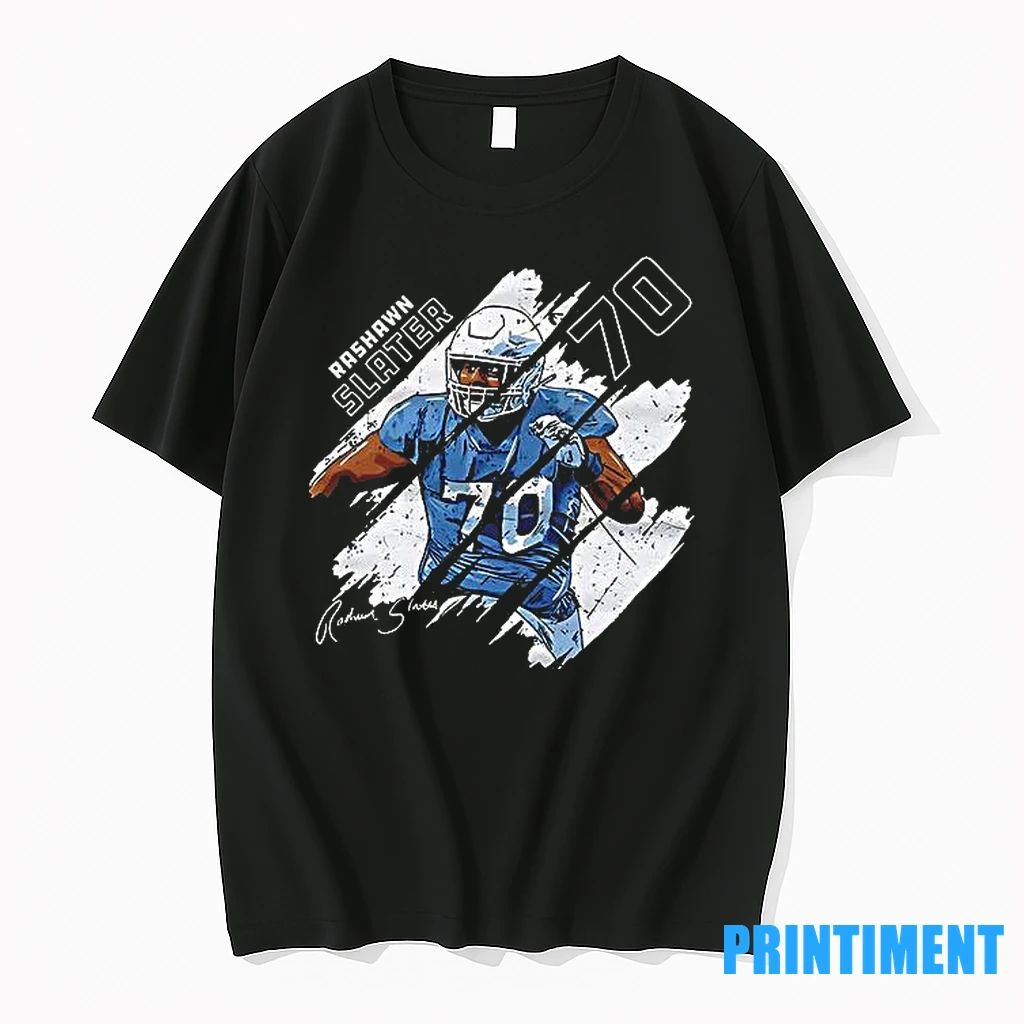 Los Angeles Chargers Rashawn Slater Stripes Tshirts Sweater Unisex T-shirt, Sweatshirt, Hoodie, Long Sleeve Tee - T-Shirt, Sweatshirt, Hoodie