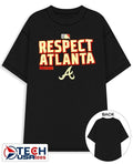 Respect Atlanta Postseason MLB shirt Unisex T-shirt, Sweatshirt, Hoodie, Long Sleeve Tee - T-Shirt, Sweatshirt, Hoodie