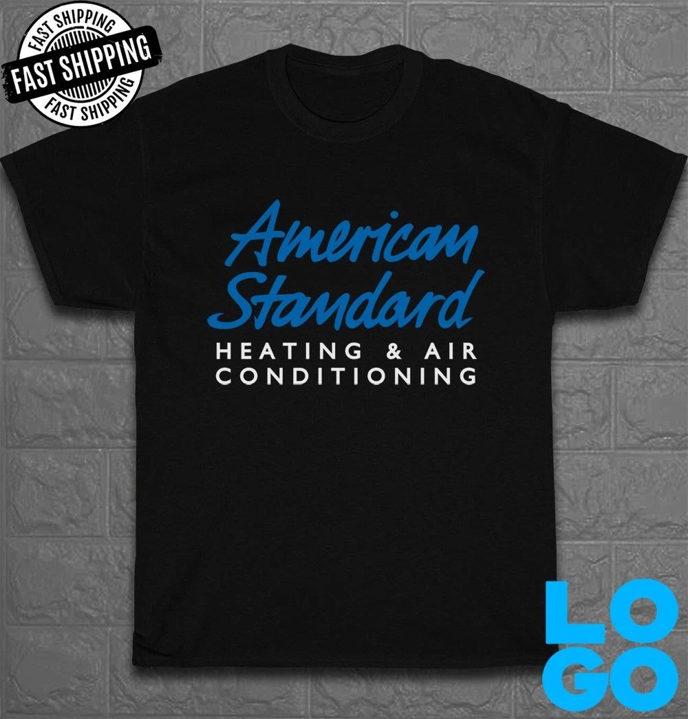 New American Standard Heating & Air Conditioning Logo T-Shirt USA Size S to 5XL Unisex T-shirt, Sweatshirt, Hoodie, Long Sleeve Tee - T-Shirt, Sweatshirt, Hoodie