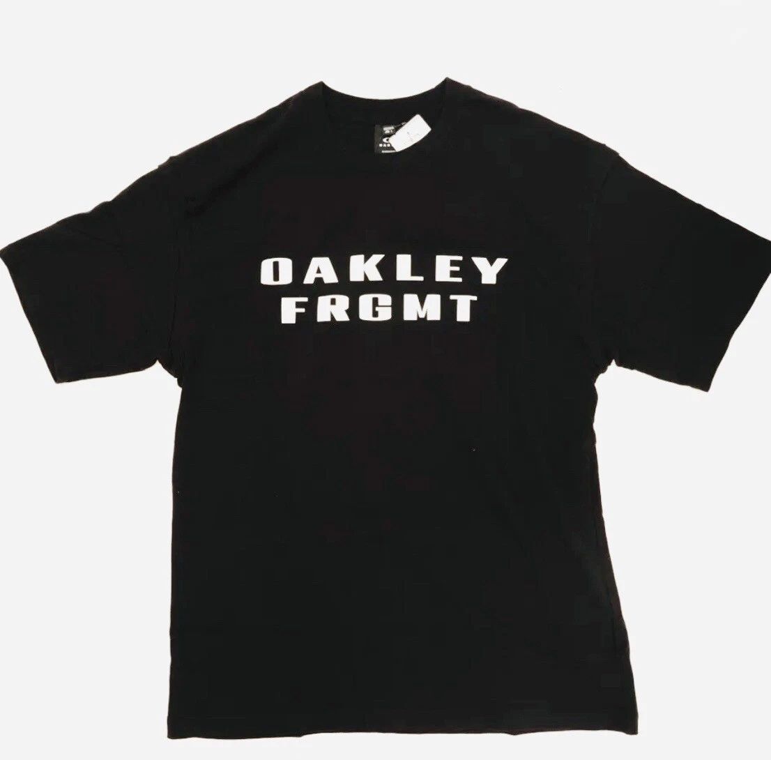 NEW OAKLEY FRAGMENT COLLABORATION T-SHIRT MENS SIZE XL BLACK LIMITED EDITION Unisex T-shirt, Sweatshirt, Hoodie, Long Sleeve Tee - T-Shirt, Sweatshirt, Hoodie