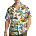 Surfing Alien Hawaiian Shirt Funny Surfer Aloha Beach Summer Button Down Unisex Unisex T-shirt, Sweatshirt, Hoodie, Long Sleeve Tee - T-Shirt, Sweatshirt, Hoodie