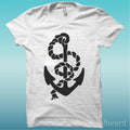 T-shirt Man Jersey Anchor Black Old Style Navy Rope Gift Idea Unisex T-shirt, Sweatshirt, Hoodie, Long Sleeve Tee - T-Shirt, Sweatshirt, Hoodie