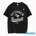 Cleveland Guardians October Baseball 2025 Mlb Postseason Tshirts Sweater Unisex T-shirt, Sweatshirt, Hoodie, Long Sleeve Tee - T-Shirt, Sweatshirt, Hoodie