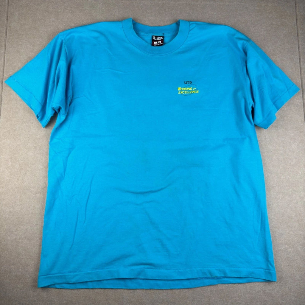 Vintage United Teachers of Dade T Shirt Adult XL Blue Union Best 90s Unisex T-shirt, Sweatshirt, Hoodie, Long Sleeve Tee - T-Shirt, Sweatshirt, Hoodie
