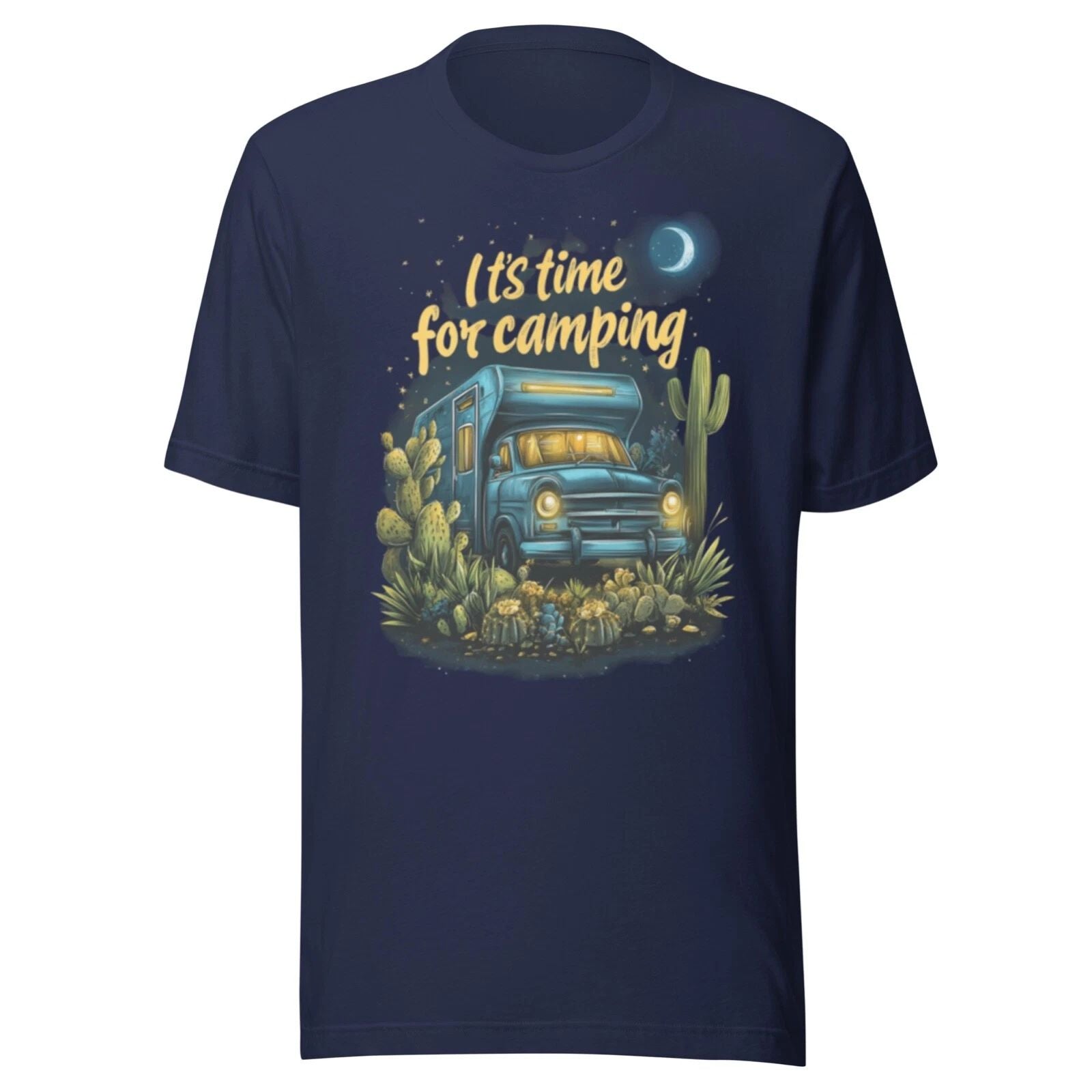 CAMPING SHIRT - TRAVEL RV ROAD TRIP - BLUE - ALL SIZES T-SHIRT Unisex T-shirt, Sweatshirt, Hoodie, Long Sleeve Tee - T-Shirt, Sweatshirt, Hoodie