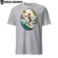 Jesus Christ Surfing T-Shirt - Unisex Graphic Tee - Funny Religious Shirt Unisex T-shirt, Sweatshirt, Hoodie, Long Sleeve Tee - T-Shirt, Sweatshirt, Hoodie