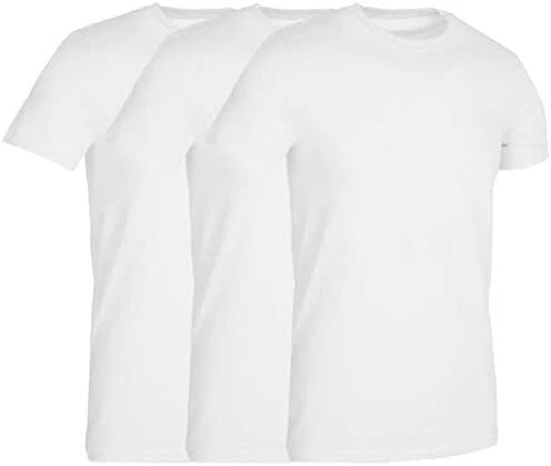 BILLIONHATS 3 Pack Men's  Cotton T-Shirts Short Sleeve Lightweight(SMALL) Unisex T-shirt, Sweatshirt, Hoodie, Long Sleeve Tee - T-Shirt, Sweatshirt, Hoodie