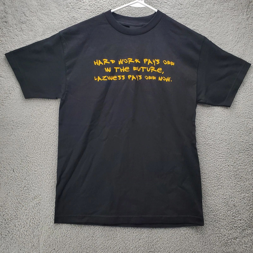 Vintage Top Heavy Quote T Shirt Mens Medium Funny Y2K Skater Grunge "Hard Work" Unisex T-shirt, Sweatshirt, Hoodie, Long Sleeve Tee - T-Shirt, Sweatshirt, Hoodie