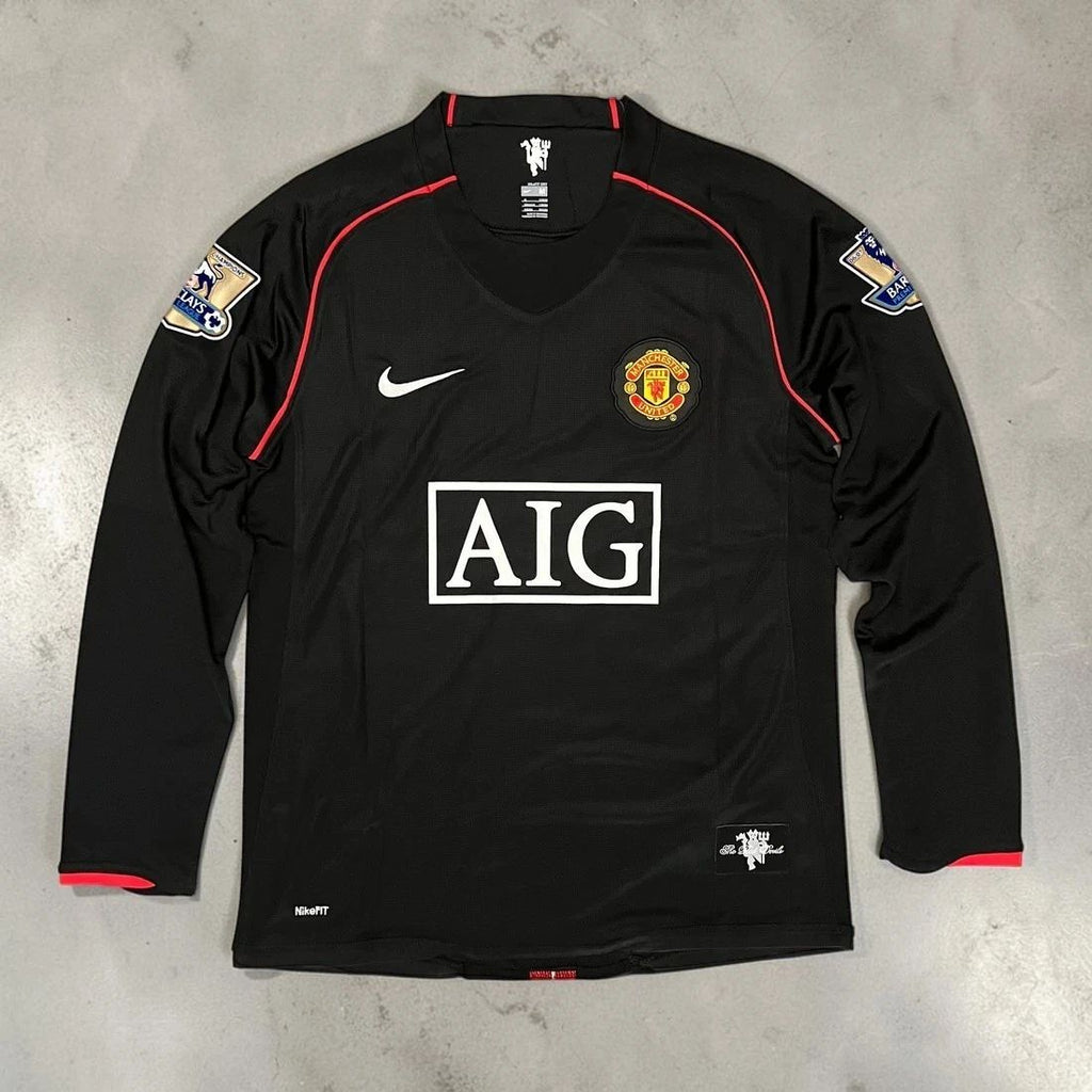 2007-08 Manchester United Third Kit Retro Jersey Unisex T-shirt, Sweatshirt, Hoodie, Long Sleeve Tee - T-Shirt, Sweatshirt, Hoodie