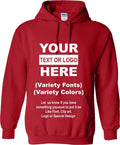 Personalized Customs Hoodie Your Text / Logo Unisex T-shirt, Sweatshirt, Hoodie, Long Sleeve Tee - T-Shirt, Sweatshirt, Hoodie