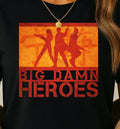 Big Damn Heroes T-Shirt | Firefly Inspired Retro Silhouette Tee, Sci-Fi Shirt Unisex T-shirt, Sweatshirt, Hoodie, Long Sleeve Tee - T-Shirt, Sweatshirt, Hoodie