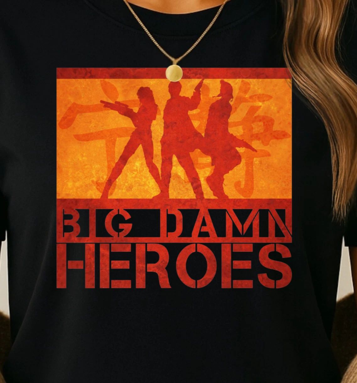 Big Damn Heroes T-Shirt | Firefly Inspired Retro Silhouette Tee, Sci-Fi Shirt Unisex T-shirt, Sweatshirt, Hoodie, Long Sleeve Tee - T-Shirt, Sweatshirt, Hoodie