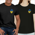 UKRAINE Real Heart Printed Unisex Casual T Shirt Top Ukrainian Freedom TShirt Unisex T-shirt, Sweatshirt, Hoodie, Long Sleeve Tee - T-Shirt, Sweatshirt, Hoodie