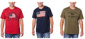 General Standard T-Shirt Tee Men's American Flag Land of the Free Cotton USA Unisex T-shirt, Sweatshirt, Hoodie, Long Sleeve Tee - T-Shirt, Sweatshirt, Hoodie