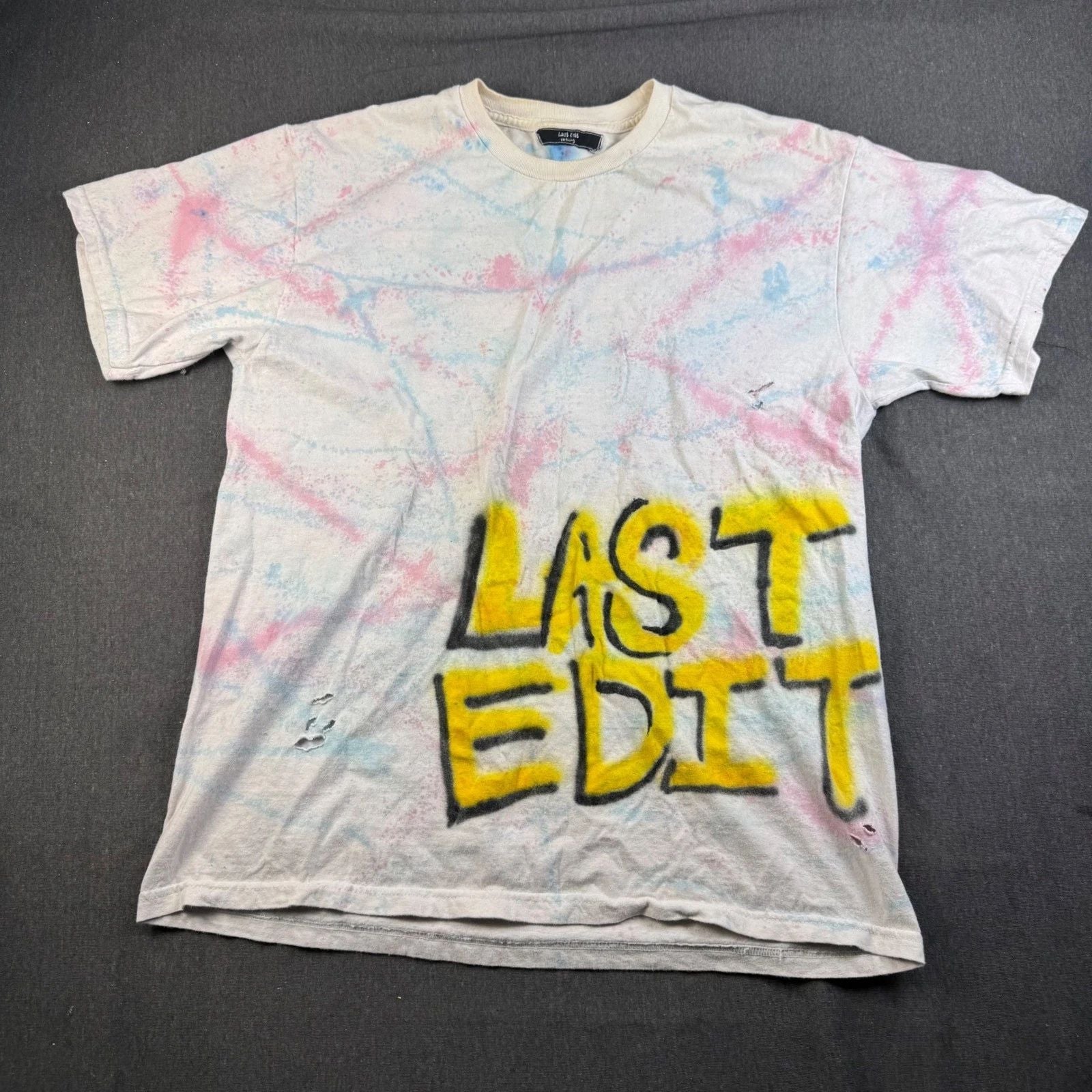 Last Edit Clothing T Shirt Graffiti Design Streetwear Mens Unisex T-shirt, Sweatshirt, Hoodie, Long Sleeve Tee - T-Shirt, Sweatshirt, Hoodie