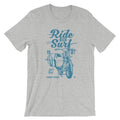 Ride And Surf T-Shirt. 100% Cotton Premium Tee NEW Unisex T-shirt, Sweatshirt, Hoodie, Long Sleeve Tee - T-Shirt, Sweatshirt, Hoodie
