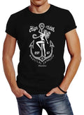 Neverless Men's T-Shirt Anchor High Tides Lettering Nude Woman Street Style Unisex T-shirt, Sweatshirt, Hoodie, Long Sleeve Tee - T-Shirt, Sweatshirt, Hoodie
