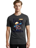 Space-Pioneer Mens Graphic Tee,100% Cotton,Casual Summer Wear Unisex T-shirt, Sweatshirt, Hoodie, Long Sleeve Tee - T-Shirt, Sweatshirt, Hoodie