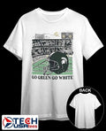 Michigan State Spartans Hometown Stadium go green go white helmet shirt Unisex T-shirt, Sweatshirt, Hoodie, Long Sleeve Tee - T-Shirt, Sweatshirt, Hoodie