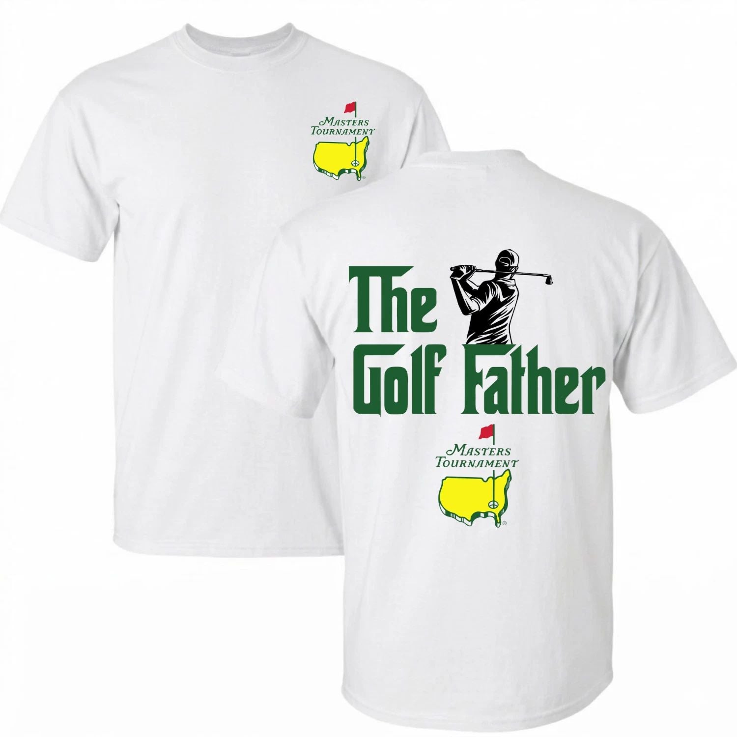 The Master Golf Father Tournament  Vintage Graphic Shirt For Unisex Gift Tee Unisex T-shirt, Sweatshirt, Hoodie, Long Sleeve Tee - T-Shirt, Sweatshirt, Hoodie
