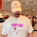Portland Fire Hoops yes we are Por Fire shirt Unisex T-shirt, Sweatshirt, Hoodie, Long Sleeve Tee - T-Shirt, Sweatshirt, Hoodie
