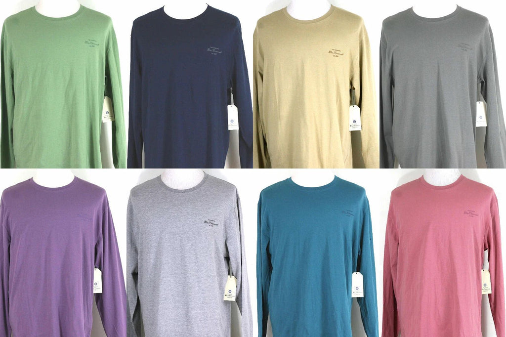 Ben Sherman T-Shirt Loungewear Crew Neck Long Sleeve  with Logo M,L,XL Unisex T-shirt, Sweatshirt, Hoodie, Long Sleeve Tee - T-Shirt, Sweatshirt, Hoodie
