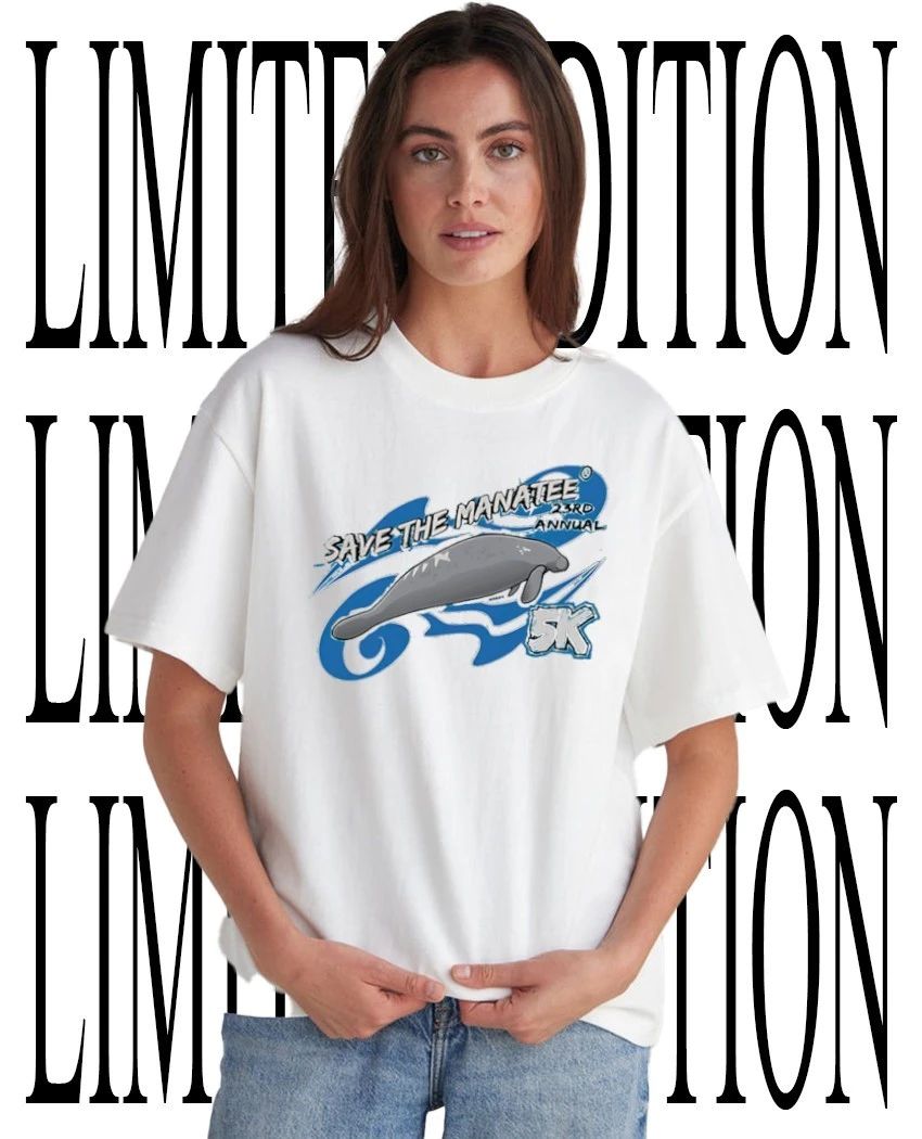 Save the Manatee Club 23rd Annual 5K shirt Unisex T-shirt, Sweatshirt, Hoodie, Long Sleeve Tee - T-Shirt, Sweatshirt, Hoodie