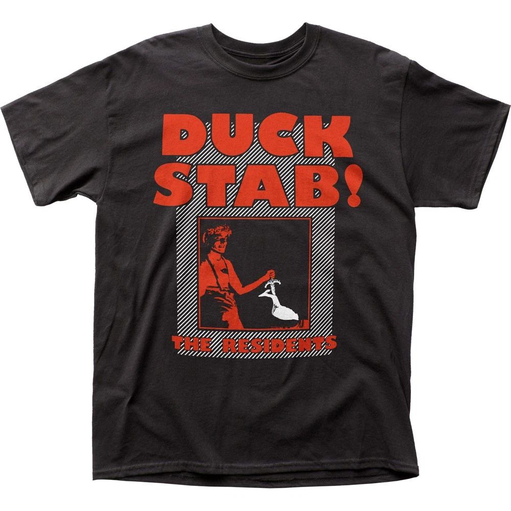 The Residents Duck Stab! Mens T Shirt Music Classic Concert Rock Band Tee Black Unisex T-shirt, Sweatshirt, Hoodie, Long Sleeve Tee - T-Shirt, Sweatshirt, Hoodie