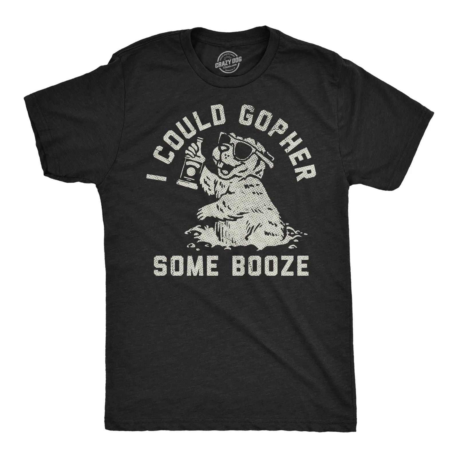 Mens Funny T Shirts I Could Gopher Some Booze Sarcastic Drinking Graphic Novelty Unisex T-shirt, Sweatshirt, Hoodie, Long Sleeve Tee - T-Shirt, Sweatshirt, Hoodie