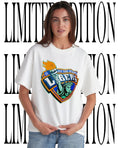 New York or nowhere 1997-2026 New York Liberty logo shirt Unisex T-shirt, Sweatshirt, Hoodie, Long Sleeve Tee - T-Shirt, Sweatshirt, Hoodie