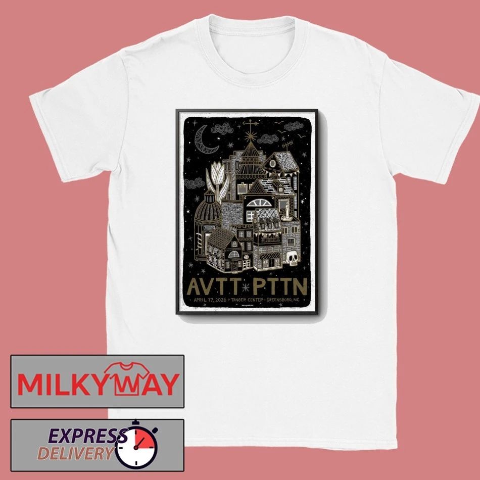 The Avett Brothers Concert in Greensboro on Apr 17, 2026 Poster shirt Unisex T-shirt, Sweatshirt, Hoodie, Long Sleeve Tee - T-Shirt, Sweatshirt, Hoodie