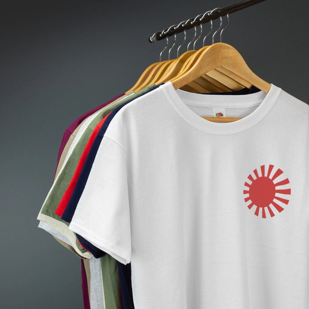 JDM Rising Sun T-Shirt VARIOUS SIZES & COLOURS Car Enthusiast Motor Sports Drift Unisex T-shirt, Sweatshirt, Hoodie, Long Sleeve Tee - T-Shirt, Sweatshirt, Hoodie