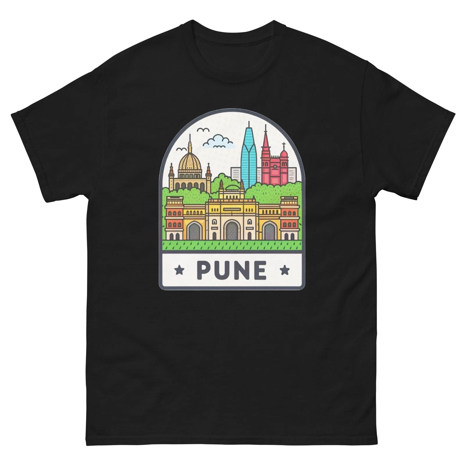 Pune World Travel Urban Area City T-Shirt Unisex T-shirt, Sweatshirt, Hoodie, Long Sleeve Tee - T-Shirt, Sweatshirt, Hoodie