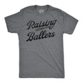 Mens Funny T Shirts Raising Ballers Sarcastic Baseball Graphic Tee for Men Unisex T-shirt, Sweatshirt, Hoodie, Long Sleeve Tee - T-Shirt, Sweatshirt, Hoodie