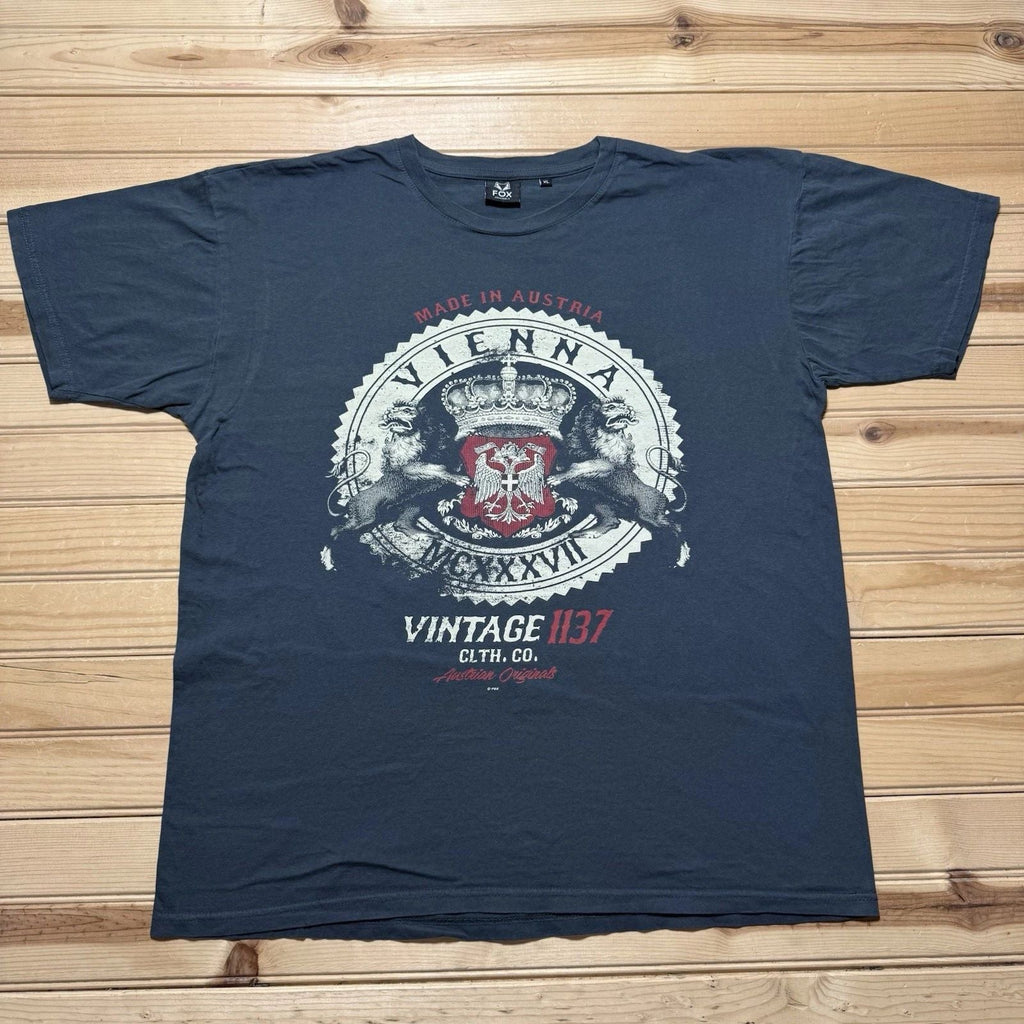 Fox Originals Vienna Austrian Made American Style Clothing Company Shirt Size XL Unisex T-shirt, Sweatshirt, Hoodie, Long Sleeve Tee - T-Shirt, Sweatshirt, Hoodie