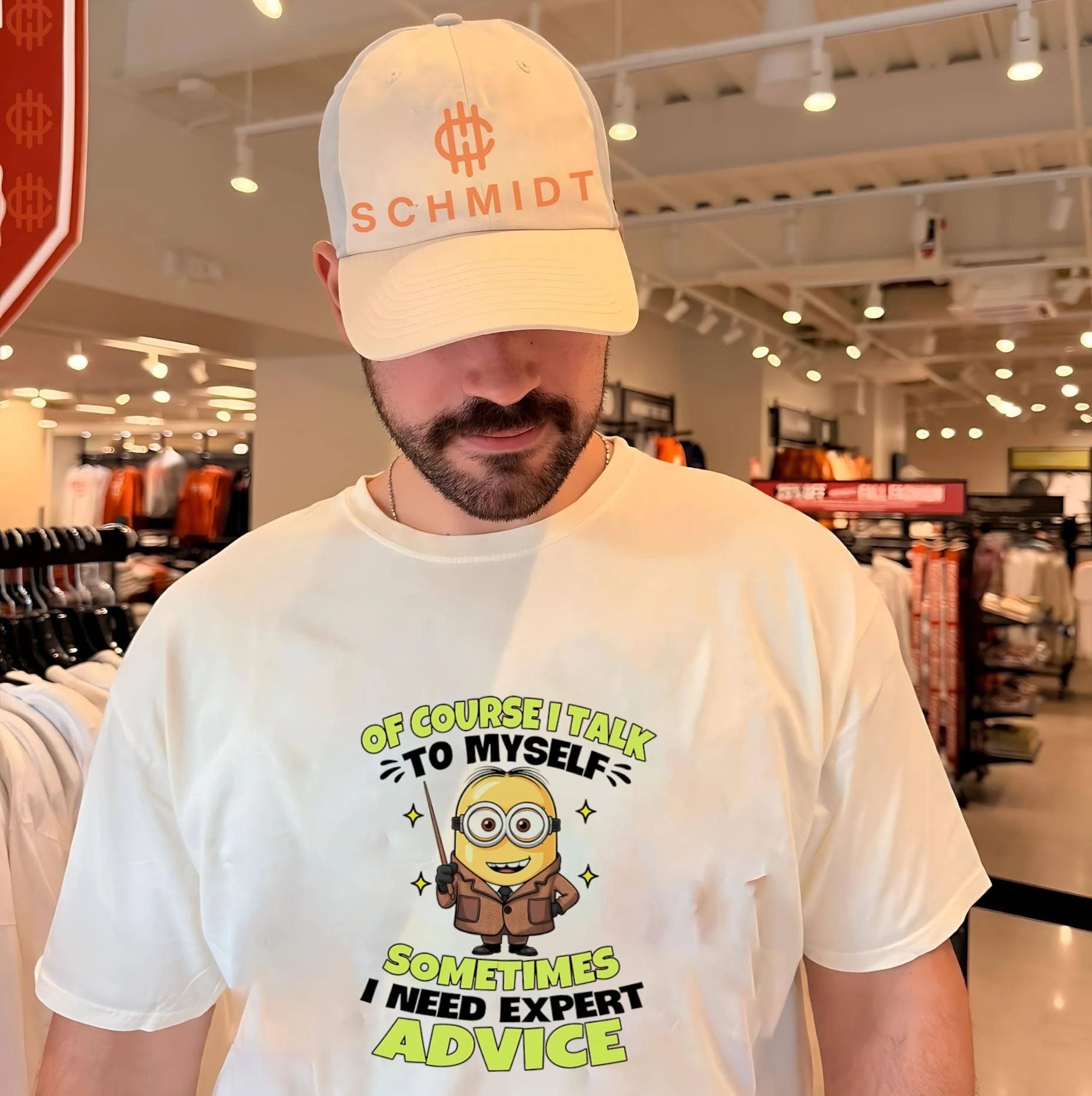 Of course I talk to myself sometimes I need expert advide Minion shirt Unisex T-shirt, Sweatshirt, Hoodie, Long Sleeve Tee - T-Shirt, Sweatshirt, Hoodie