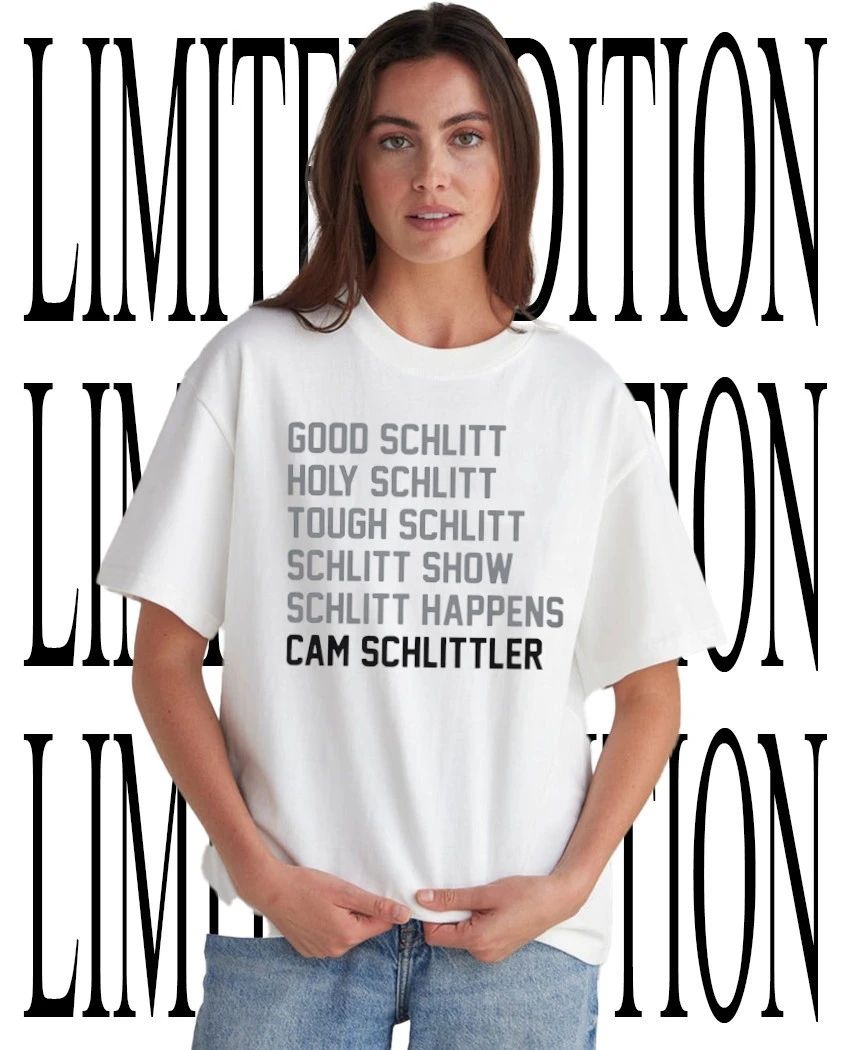 Cam Schlittler Schlitt List Good Schlitt Holy Schlittler shirt Unisex T-shirt, Sweatshirt, Hoodie, Long Sleeve Tee - T-Shirt, Sweatshirt, Hoodie