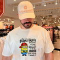 My people skills are fine its my tolerance to idiots that needs work Minion shirt Unisex T-shirt, Sweatshirt, Hoodie, Long Sleeve Tee - T-Shirt, Sweatshirt, Hoodie