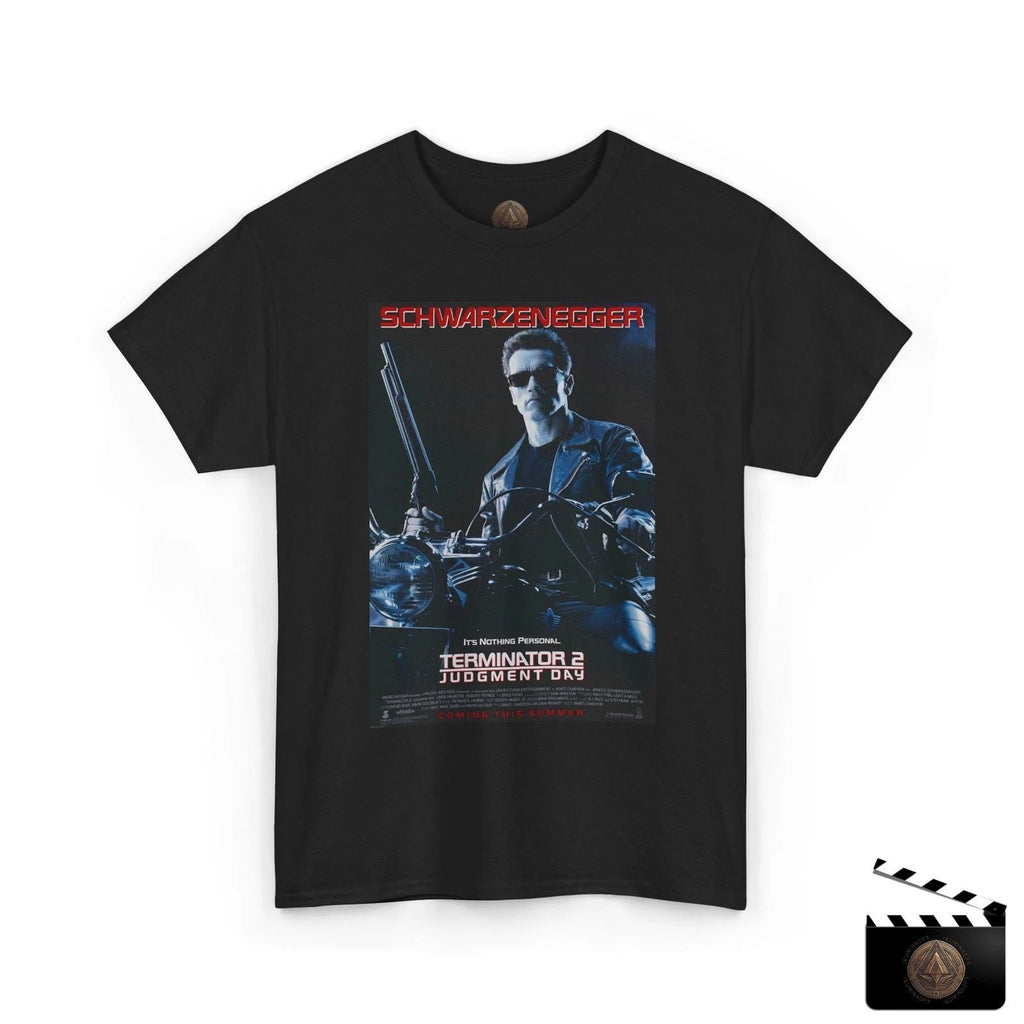 Terminator 2 Retro Movie Poster T-Shirt For Men & Women, T2 Judgment Day Tee Unisex T-shirt, Sweatshirt, Hoodie, Long Sleeve Tee - T-Shirt, Sweatshirt, Hoodie