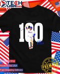 Jake Burger Texas Rangers 100 Career HRs shirt Unisex T-shirt, Sweatshirt, Hoodie, Long Sleeve Tee - T-Shirt, Sweatshirt, Hoodie