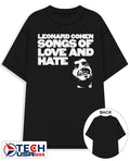 Leonard Cohen songs of love and hate shirt Unisex T-shirt, Sweatshirt, Hoodie, Long Sleeve Tee - T-Shirt, Sweatshirt, Hoodie