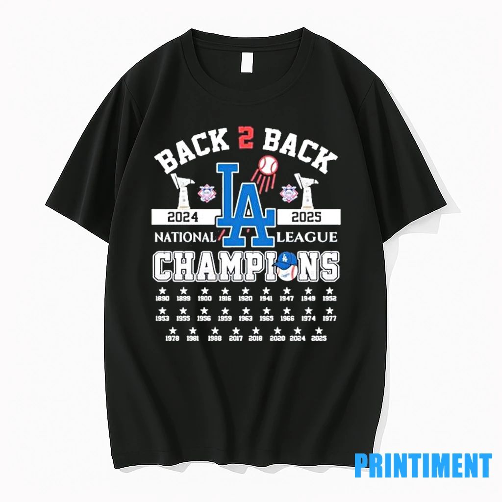 Los Angeles Dodgers B2b Nl Champions 2024 2025 Tshirts Sweater Unisex T-shirt, Sweatshirt, Hoodie, Long Sleeve Tee - T-Shirt, Sweatshirt, Hoodie