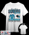 San Jose Sharks Hockey Pacific Division Western Conference NHL mascot shirt by mitchellandness - T-Shirt, Sweatshirt, Hoodie
