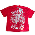 Saint Vanity Red & White Griffin Graphic Logo T-Shirt Unisex T-shirt, Sweatshirt, Hoodie, Long Sleeve Tee - T-Shirt, Sweatshirt, Hoodie