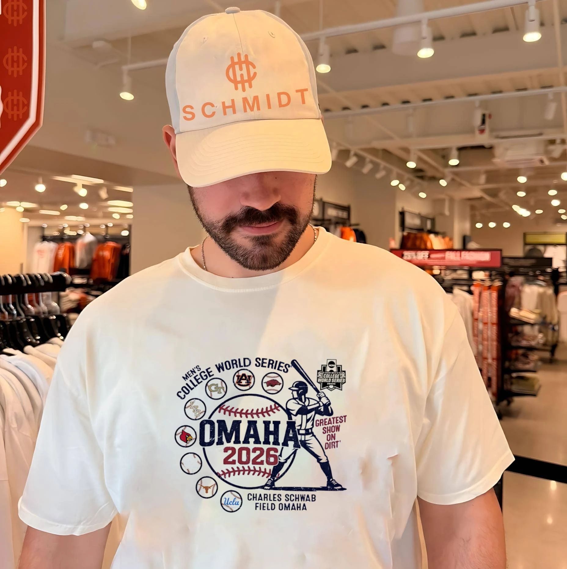 2026 NCAA Mens College World Series 8-Team Omaha Heat logos shirt Unisex T-shirt, Sweatshirt, Hoodie, Long Sleeve Tee - T-Shirt, Sweatshirt, Hoodie